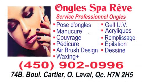Ongles Spa Rêve
